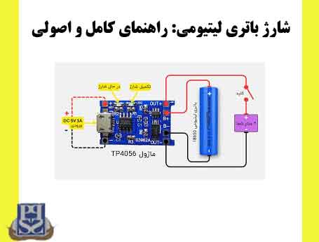شارژ باتری لیتیومی راهنمای کامل و اصولی